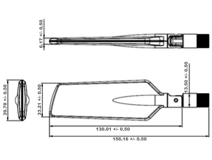 EAN 4043619124305 - DeLOCK 12430 antena para red Antena omnidireccional SMA 4 dBi imagen 3