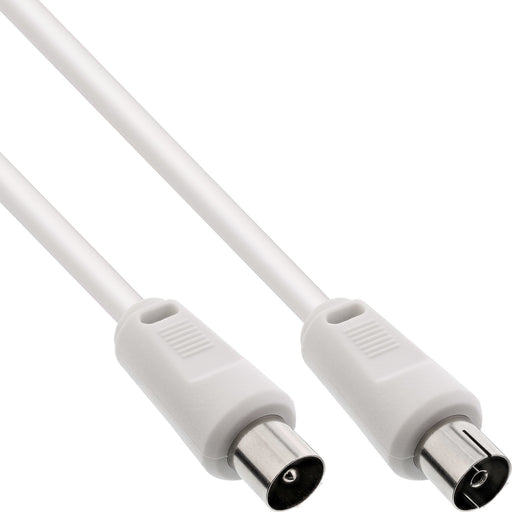 EAN 4043718129324 - InLine 69407 cable coaxial 7 m Tipo F Blanco imagen 1