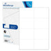 EAN 4260459612773 - MediaRange MRINK145 etiqueta autoadhesiva Permanente Blanco 400 pieza(s) imagen 1