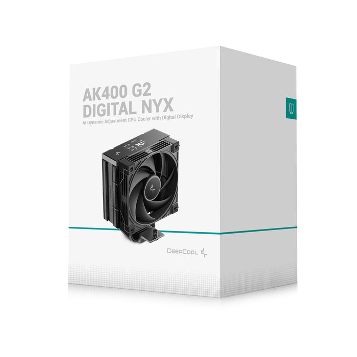 EAN 6933412729679 - DeepCool AK400 G2 Digital NYX Procesador Refrigerador de aire 12 cm Negro 1 pieza(s) imagen 9
