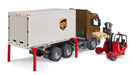 EAN 4001702035822 - BRUDER SCANIA Super 560R UPS Logistics Truck imagen 5