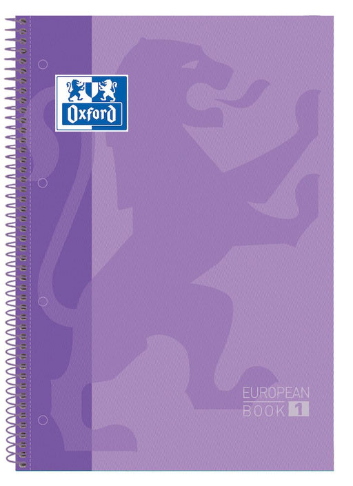 EAN 8412771083021 - Oxford Europeanbook 1 cuaderno y block A4 80 hojas Púrpura imagen 1