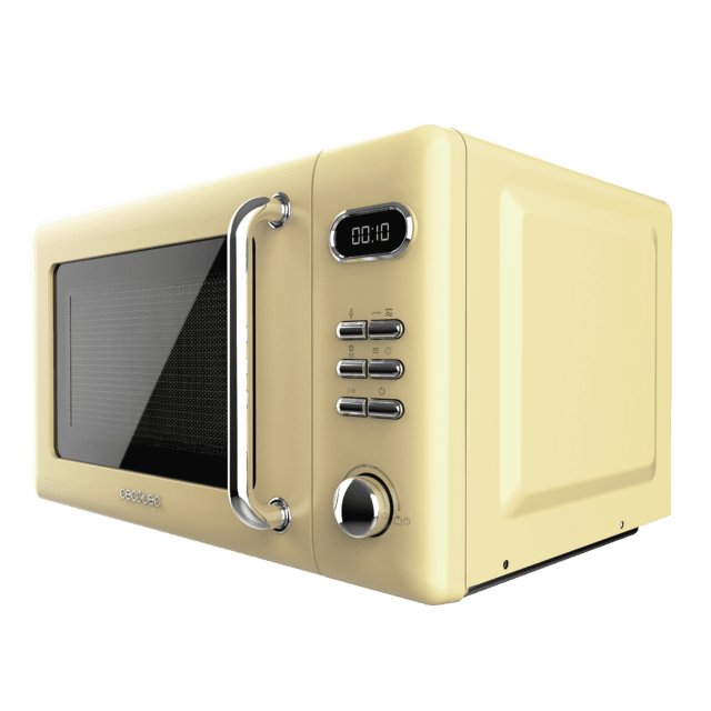 EAN 8435484017138 - Cecotec 01713 microondas Amarillo Microondas con grill Encimera 20 L 700 W imagen 2