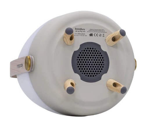 EAN 8720929080199 - Kooduu Lite-up PLAY Mini Altavoz monofónico portátil Arena, Blanco, Madera 8 W imagen 5