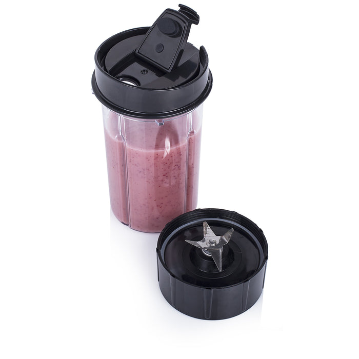 EAN 8713016023612 - Tristar BL-4445 licuadora 0,4 L Batidora de vaso 240 W Negro, Acero inoxidable imagen 8