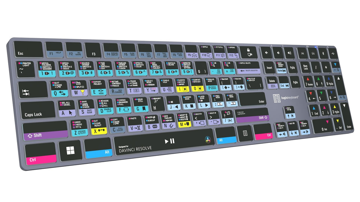 EAN 5707795023362 - Logickeyboard LKB-RESB-TPC teclado Hogar / Oficina USB + Bluetooth QWERTY Francés Negro imagen 4