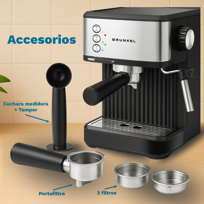 EAN 8426156018898 - Grunkel CAFPRESSO-20AROMA cafetera eléctrica Máquina espresso 1,8 L imagen 5