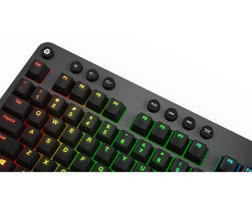EAN 193268293847 - Lenovo Legion K500 teclado Juego USB QWERTY Inglés de EE. UU. Negro, Gris imagen 6