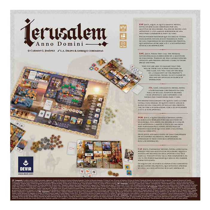 EAN 8436589629981 - Devir BGIERUML juego de tablero Ierusalem Anno Domini 30 min Juego de mesa Familia imagen 5