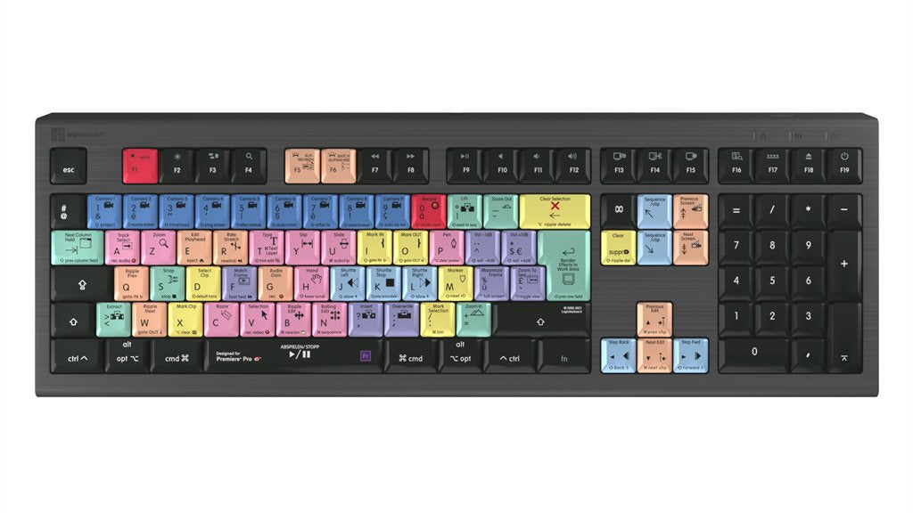 EAN 5707795018757 - Logickeyboard LKB-PPROCC-A2M-FR teclado Juego USB AZERTY Francés Negro imagen 1