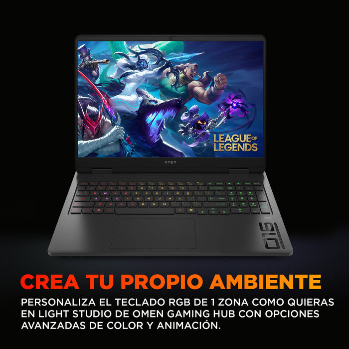 EAN 199251388538 - HP OMEN Gaming 16-am0030ns Intel Core Ultra 7 255H Portátil 40,6 cm (16") 2K 32 GB DDR5-SDRAM 1 TB SSD NVI imagen 10