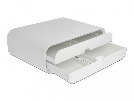 EAN 4043619183258 - DeLOCK 18325 soporte para monitor Escritorio Blanco imagen 1