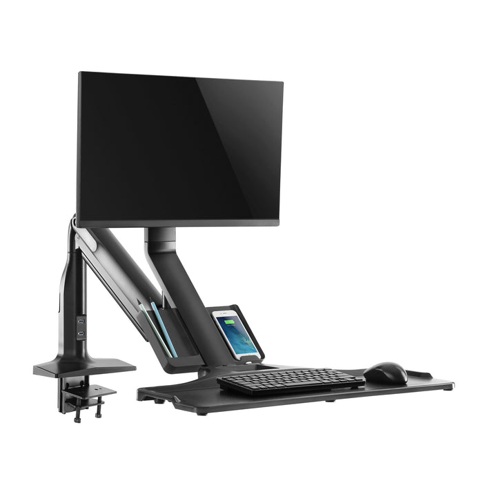 EAN 4043718293964 - InLine 23174A soporte para monitor 43,2 cm (17") Escritorio Negro imagen 8