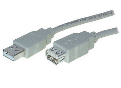 EAN 4017538771254 - S/CONN 5m USB2.0 A cable USB USB A Gris imagen 1