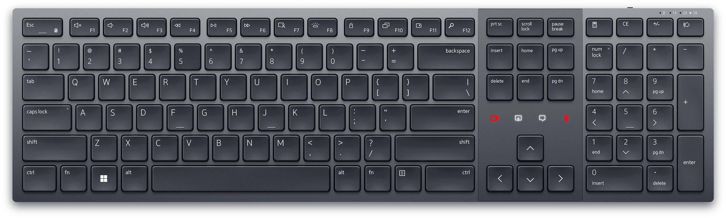 EAN 5397184790625 - DELL KB900 teclado Oficina RF Wireless + Bluetooth Grafito imagen 2