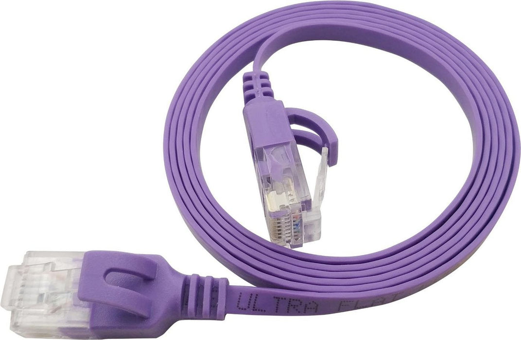 EAN 7072662029098 - LinkIT UTP-FL6A-00400-PU cable de red Púrpura 4 m Cat6a U/UTP (UTP) imagen 3