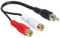 EAN 4043619844937 - DeLOCK 84493 cable de audio 0,2 m RCA 2 x RCA Negro imagen 1