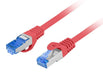 EAN 5901969424621 - Lanberg PCF6A-10CC cable de red Rojo 0,5 m Cat6a S/FTP (S-STP) imagen 1