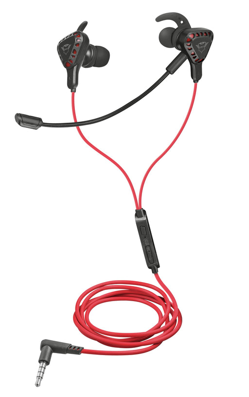 EAN 8713439230291 - Trust TRU GXT 408 Auriculares Alámbrico Dentro de oído Juego Negro, Rojo imagen 2