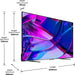 EAN 6942147498095 - Hisense U7KQ 100U7KQ 2,54 m (100") 4K Ultra HD Smart TV Wifi Negro 500 cd / m² imagen 7
