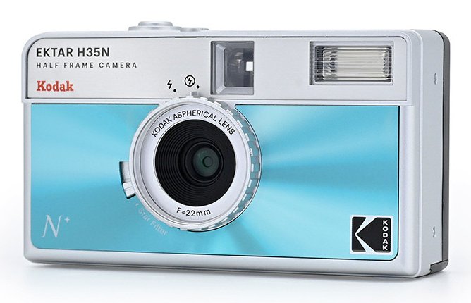 EAN 4897116931269 - Kodak EKTAR H35N Cámara analógica compacta 35 mm Azul, Plata imagen 3