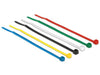 EAN 4043619186273 - DeLOCK 18627 presilla Nylon Negro, Azul, Verde, Rojo, Transparente, Amarillo 100 pieza(s) imagen 1