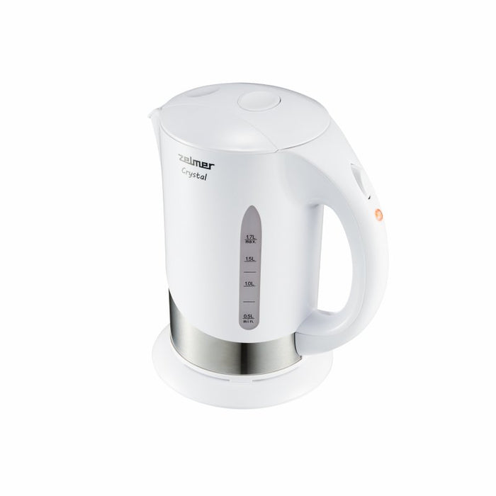 EAN 5908269351190 - Zelmer ZCK7630W tetera eléctrica 1,7 L 1850 W Plata, Blanco imagen 5