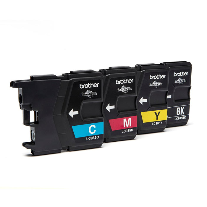 EAN 5014047562112 - Brother LC985VALBP cartucho de tinta 4 pieza(s) Original Negro, Cian, Magenta, Amarillo imagen 2