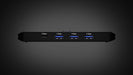 EAN 4711581521469 - ATEN US4324-AT hub de interfaz USB 3.2 Gen 1 (3.1 Gen 1) Type-A + Type-C 5000 Mbit/s Negro imagen 2