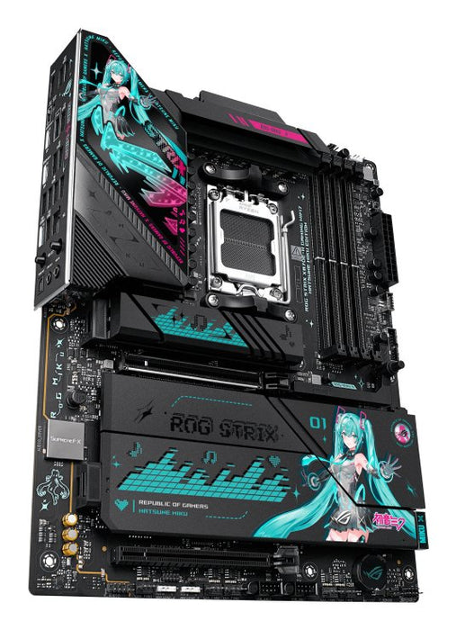 EAN 4711636174640 - ASUS ROG STRIX X870E-H GAMING WIFI7 HATSUNE MIKU EDITION AMD X870E Zócalo AM5 ATX imagen 3