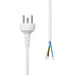 EAN 5715063708125 - Microconnect MC-PE010EDBW-OE cable de transmisión Blanco 10 m Enchufe tipo K imagen 2