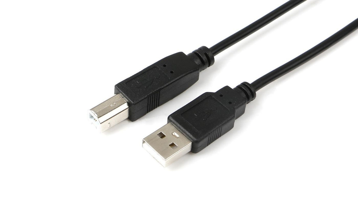 EAN 5711045495373 - Microconnect USBAB01B cable USB USB 2.0 0,1 m USB A USB B Negro imagen 1