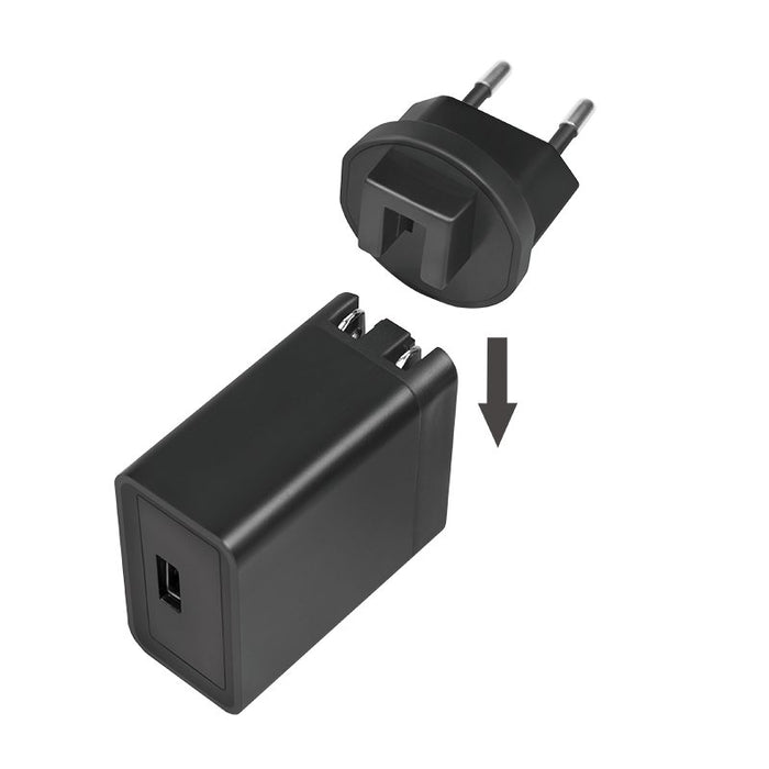 EAN 4052792051452 - LogiLink PA0188 cargador de dispositivo móvil Universal Negro Corriente alterna Carga rápida Interior imagen 4