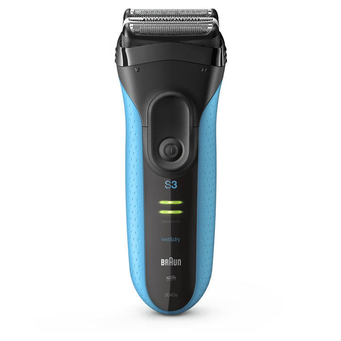 EAN 4210201112129 - Braun Series 3 3010 Wet & Dry Máquina de afeitar de láminas Recortadora Negro, Azul imagen 8