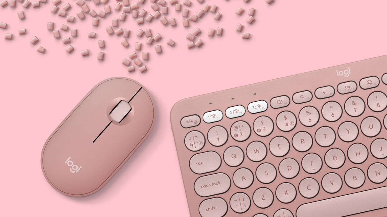 EAN 5099206115668 - Logitech 920-012241 teclado Ratón incluido Universal RF Wireless + Bluetooth QWERTY Internacional de EE.U imagen 8