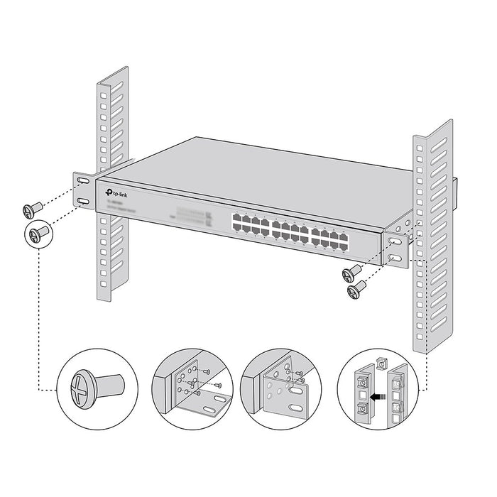 EAN 4897098689684 - TP-Link Omada RackMount Kit-13 Kit de montaje imagen 3