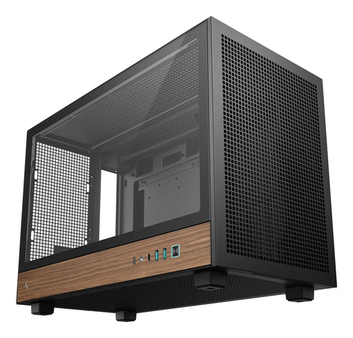 EAN 6933412765653 - DeepCool CH260 WOOD Micro Torre Negro, Madera imagen 2