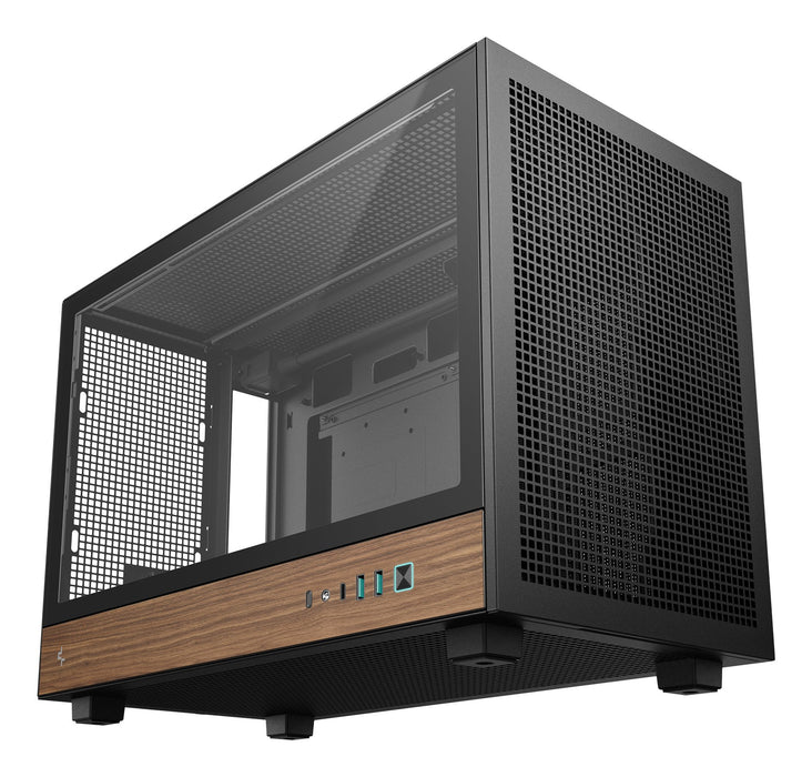 EAN 6933412765653 - DeepCool CH260 WOOD Micro Torre Negro, Madera imagen 2