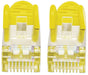 EAN 0766623350464 - Intellinet 350464 cable de red Amarillo 0,5 m Cat6a S/FTP (S-STP) imagen 3