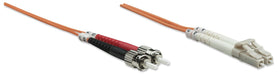 EAN 0766623471329 - Intellinet 3m LC/ST Cable de fibra óptica e InfiniBand Naranja imagen 2