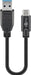 EAN 4040849452475 - Goobay 45247 cable USB USB 3.2 Gen 1 (3.1 Gen 1) 0,15 m USB A USB C Negro imagen 1