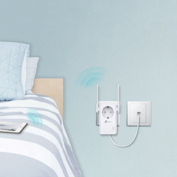 EAN 1210002614702 - TP-Link TL-WA860RE(EU) adaptador de red PowerLine 300 Mbit/s Ethernet Wifi Blanco 1 pieza(s) imagen 6