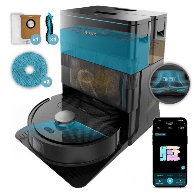 EAN 8447420155408 - Cecotec Conga X50 Negro imagen 2