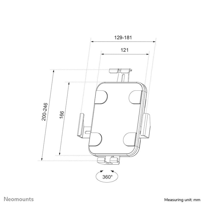 EAN 8717371449704 - Neomounts WL15-625WH1 soporte de seguridad para tabletas Blanco 27,9 cm (11") imagen 19