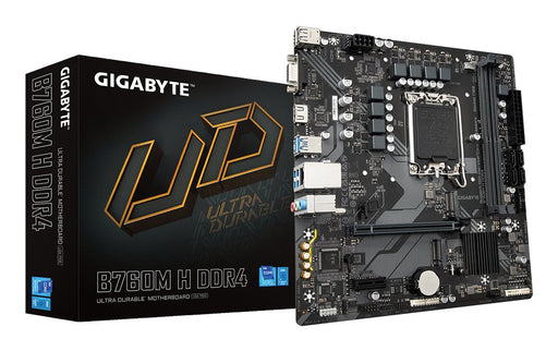 EAN 889523037232 - GIGABYTE B760M H DDR4 placa base Intel B760 Express LGA 1700 micro ATX imagen 1