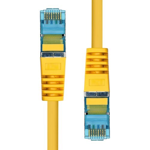 EAN 5714590018103 - ProXtend 6ASFTP-005Y cable de red Amarillo 0,5 m Cat6a S/FTP (S-STP) imagen 2