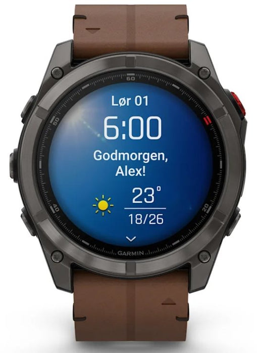 EAN 753759362430 - Garmin fēnix 8 Pro 3,56 cm (1.4") AMOLED 51 mm Digital 454 x 454 Pixeles Pantalla táctil Gris, Titanio Wif imagen 10