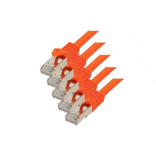 EAN 4017538061973 - S/CONN maximum connectivity Cat. 7 S/FTP 0.25 m cable de red Naranja 0,25 m Cat7 S/FTP (S-STP) imagen 1