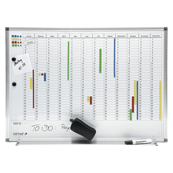 EAN 4015468115124 - Genie 11512 tablero o accesorio magnético 770 x 560 mm Blanco imagen 1