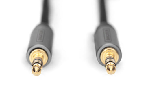 EAN 4016032481133 - Digitus DB-510110-030-S cable de audio 3 m 3,5mm Negro imagen 2